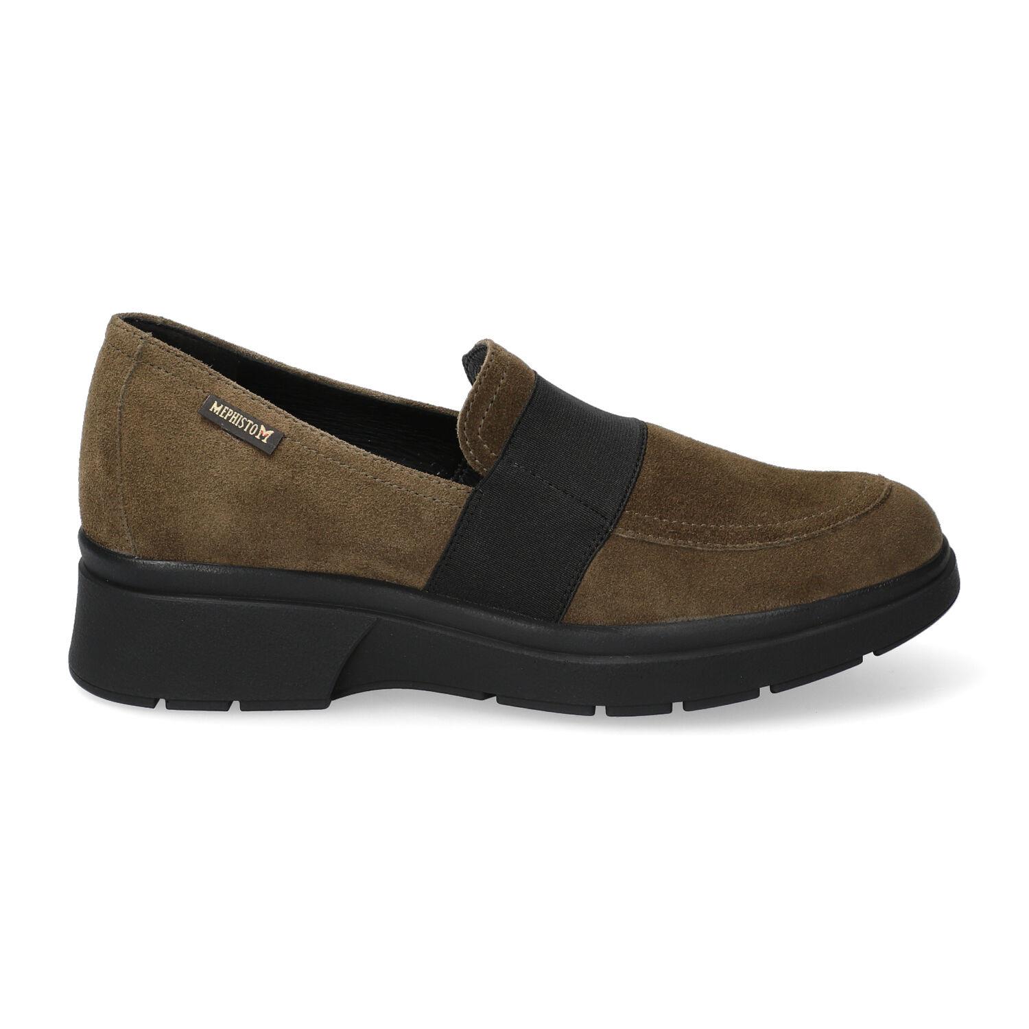 mocassins femme modèle Debby Taupe - Mephisto